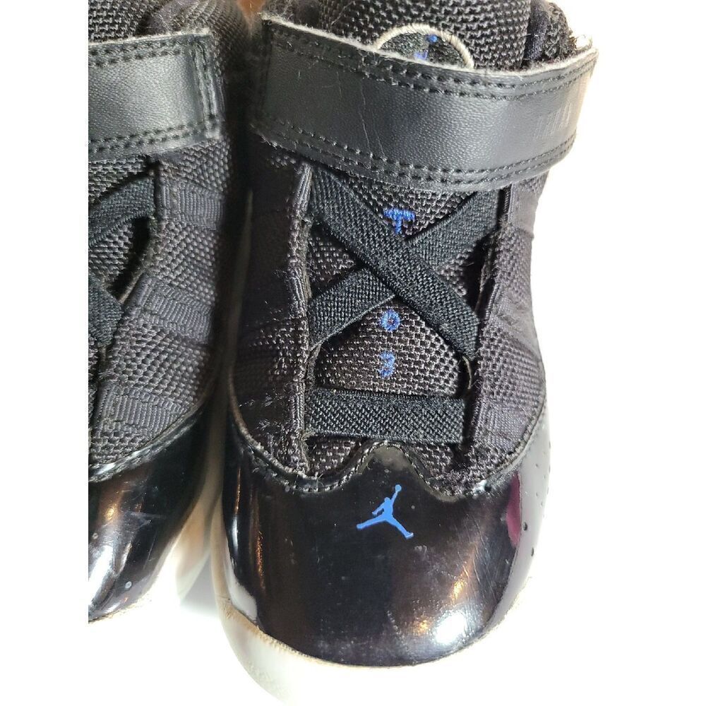 JORDAN 6 RINGS BLACK/WHITE Size 9C - Picture 3 of 5